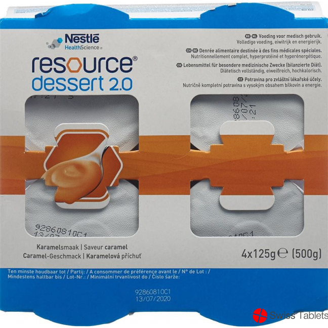 Resource Dessert 2.0 Caramel 4 Cup 125ml buy online