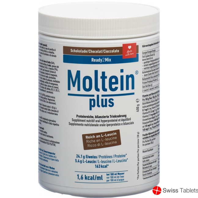 Moltein Plus Ready2Mix Chocolate can 400g buy online