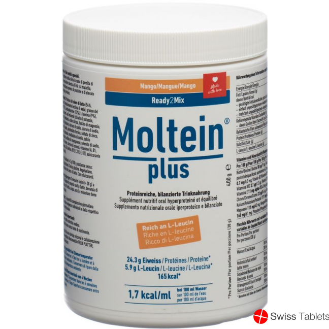 Moltein Plus Ready2Mix Mango can 400g buy online