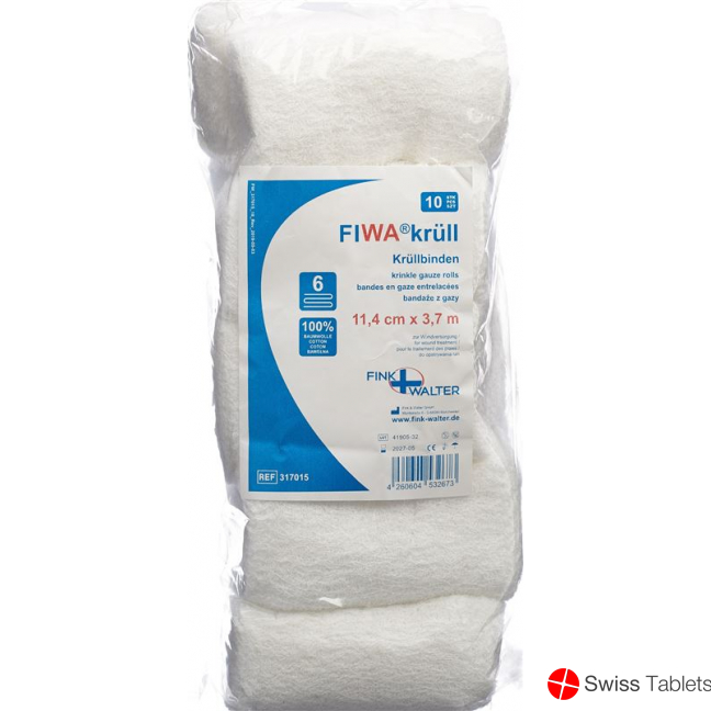 Smedico Kruellbinde 11.4cmx3.7m Unsteril 10 Stück buy online