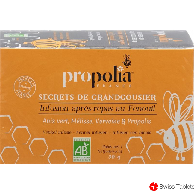 Propolia Tee Nach Dem Essen Bio Beutel 20 Stück buy online