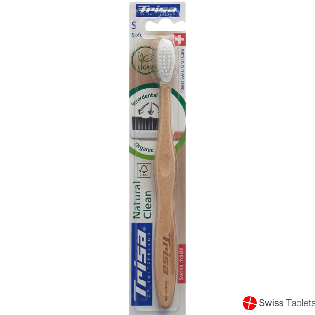 Trisa Natural Clean Swiss Wood Soft buy online