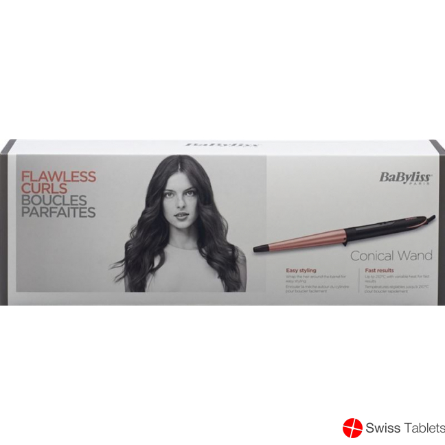 Babyliss Rose Quartz Conical curling iron buy online