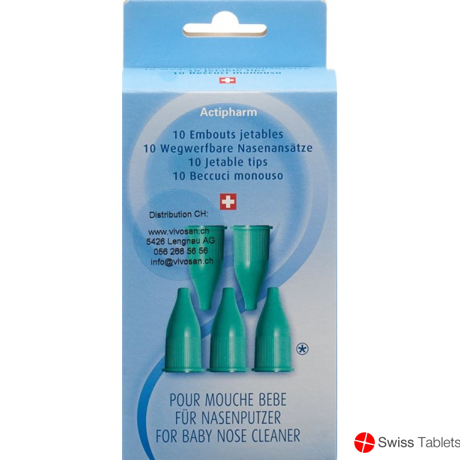 Actipharm Nasenansaetze 10 Stück buy online