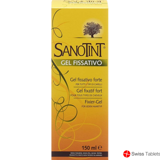 Sanotint Fixer Gel Strong Hold Tube 150ml buy online
