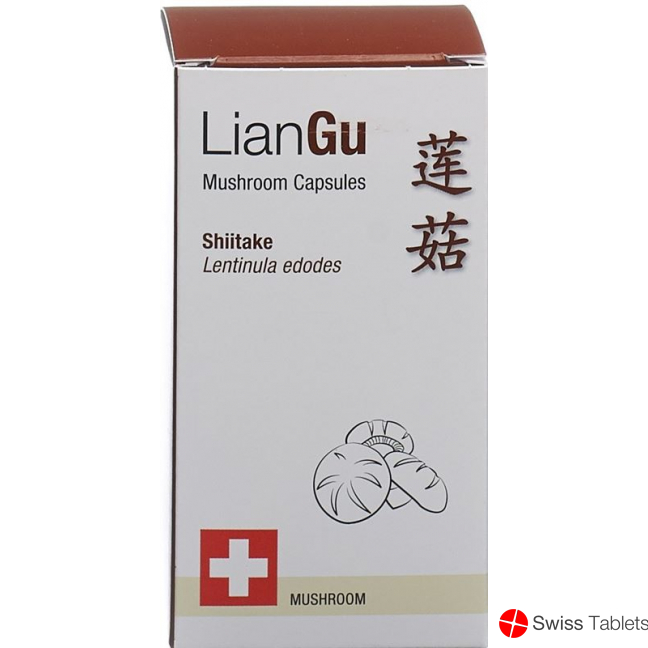 LianGu Shiitake Mushrooms Capsules Can 60 Pieces buy online
