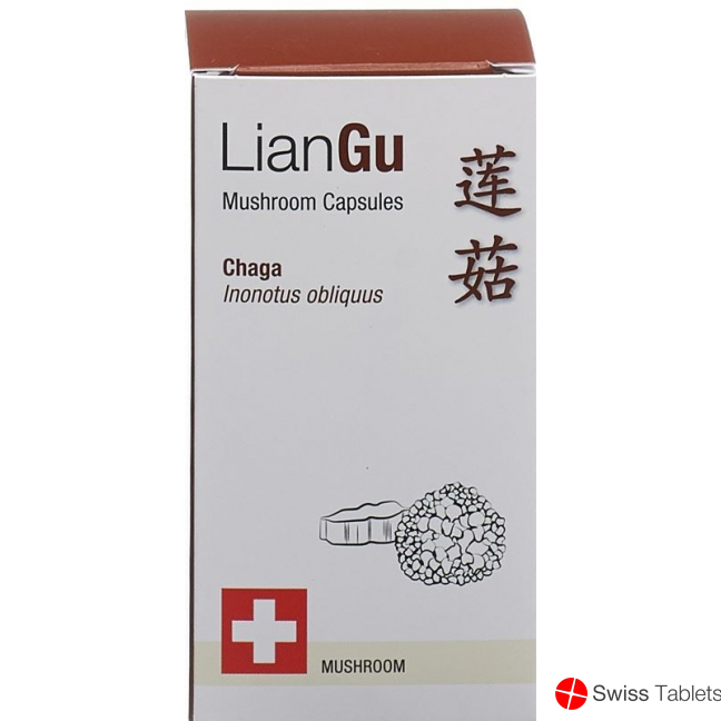 LianGu Chaga Mushrooms Capsules Can 60 Pieces buy online
