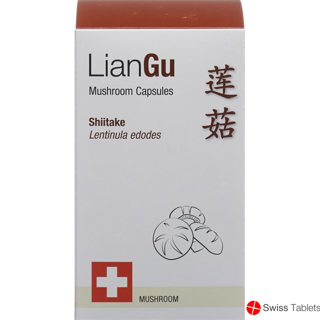 LianGu Shiitake Mushrooms Capsules Can 180 Pieces buy online