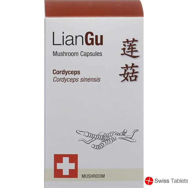 LianGu Cordyceps Mushrooms Capsules Can 180 Pieces buy online