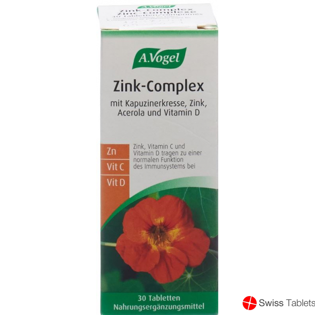 Vogel Zinc-Complex Tablets Glass bottle 30 pieces buy online