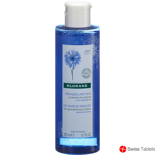 Klorane Bleuet Eye make-up remover 200ml buy online