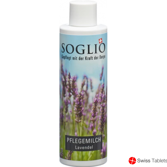Soglio Pflegemilch Lavendel Flasche 200ml buy online