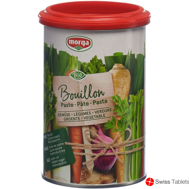 Morga Gemüse Bouillon Paste Go Clean Bio Dose 400g buy online