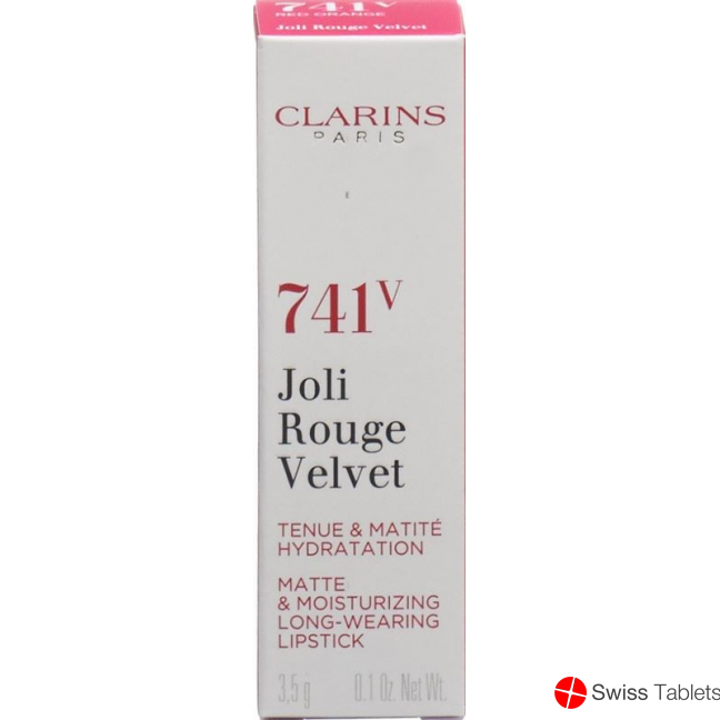 Clarins Joli Rouge Velvet No 741v buy online