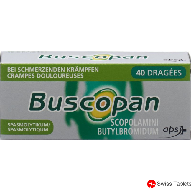 Buscopan (pi) Dragees 10mg 40 Stück buy online