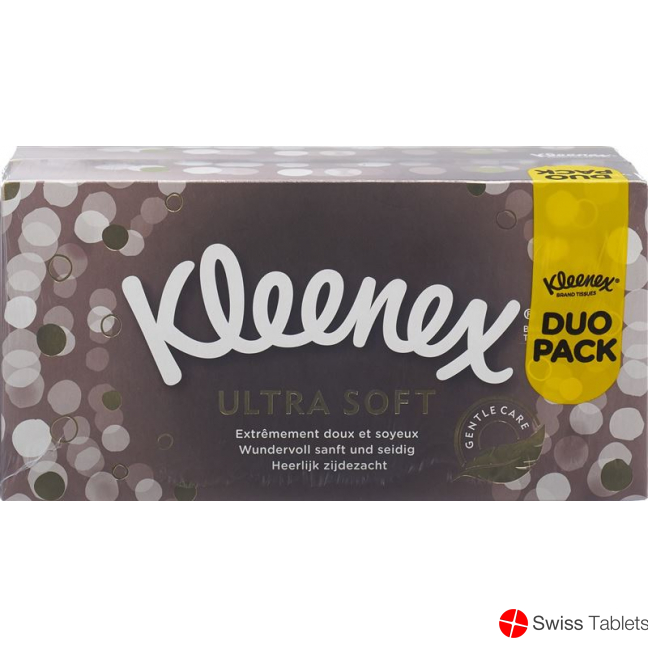 Kleenex Ultrasoft Kosmetiktuech Box Duo 2x 72 Stück buy online