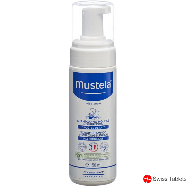 Mustela Schaum Shampoo Säuglinge Nor Haut (n) 150 M buy online