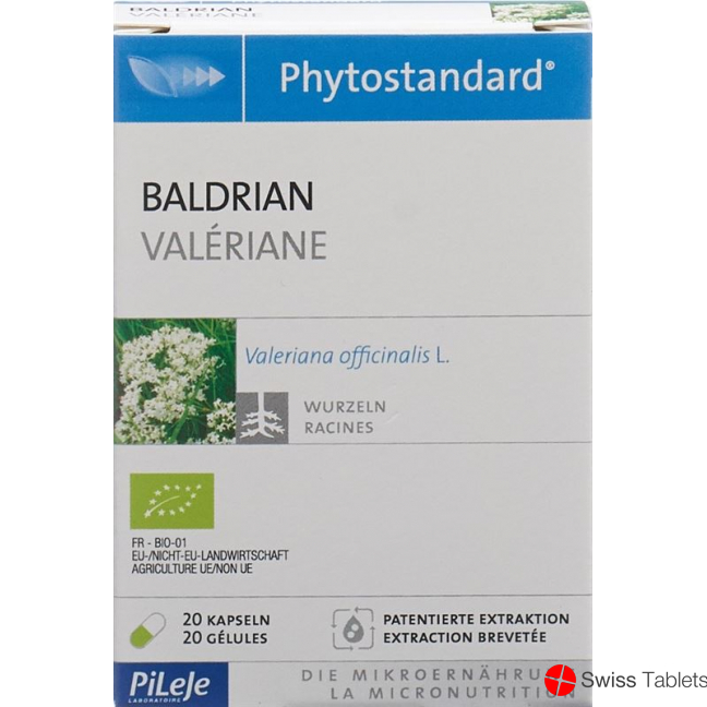 Phytostandard Baldrian Kapseln Bio 20 Stück buy online