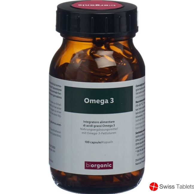 Biorganic Omega-3 Kapseln I/d Dose 100 Stück buy online