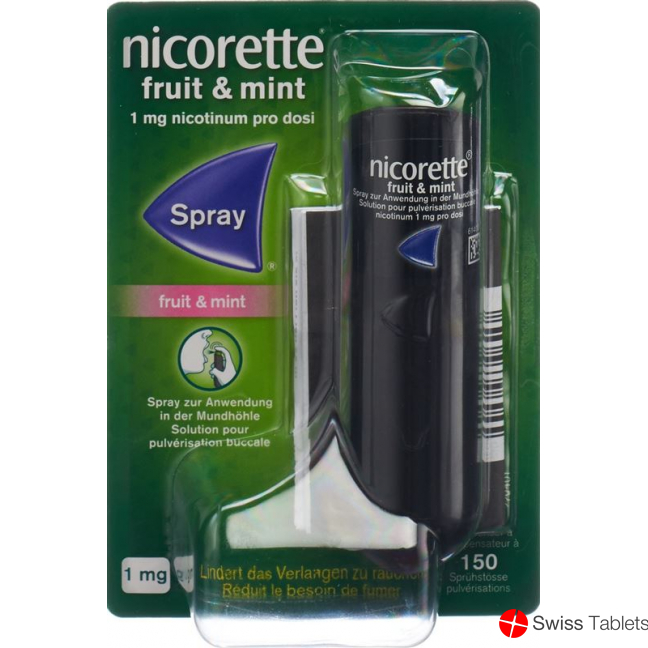 Nicorette Fruit & Mint Spray Disp 150 Dos buy online