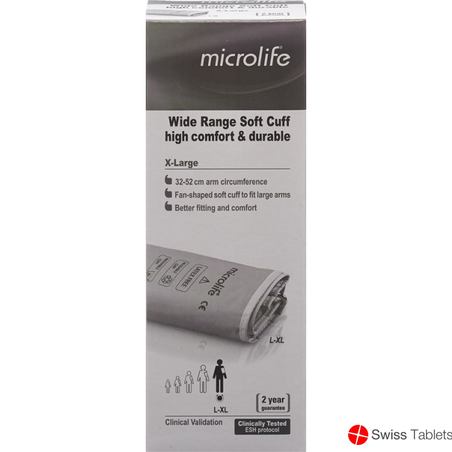 Microlife soft cuff upper arm L-xl 32-52cm buy online