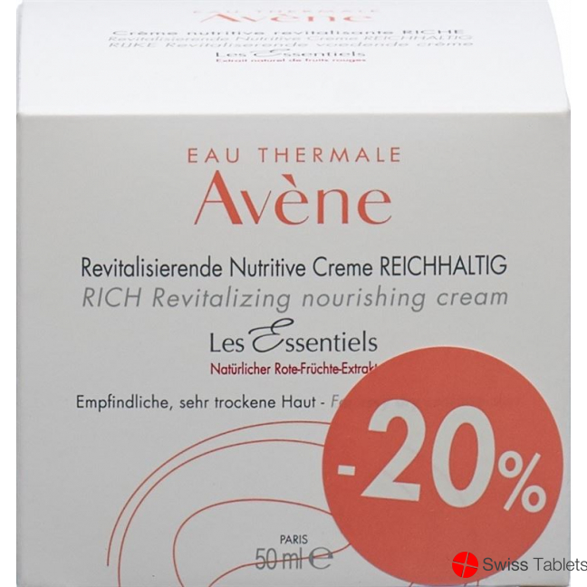 Avène Nutritive Creme Reichhaltig -20% 50ml buy online