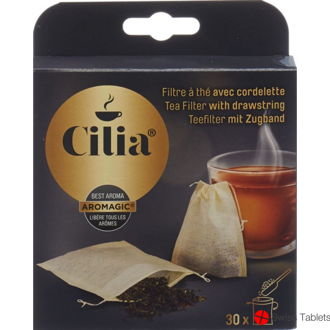 Cilia tea filter with drawstring buy online