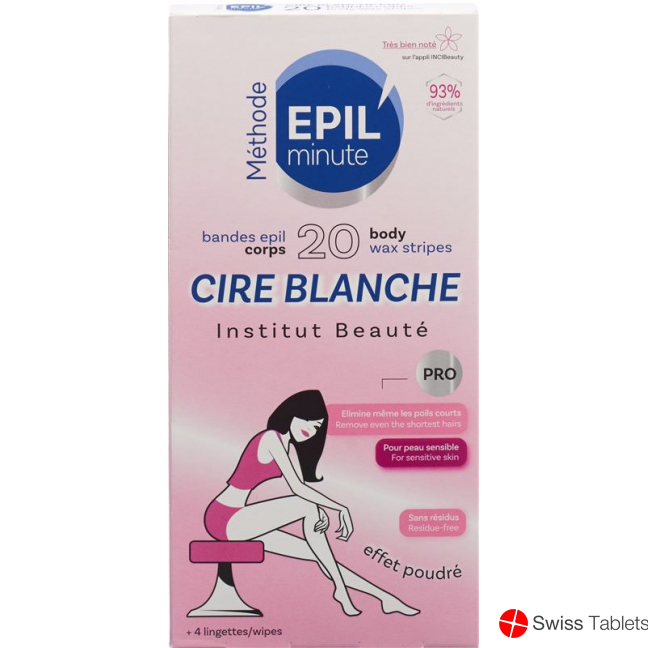 Skin'minute Epil'minute Band Cire Corps 20 Stück buy online