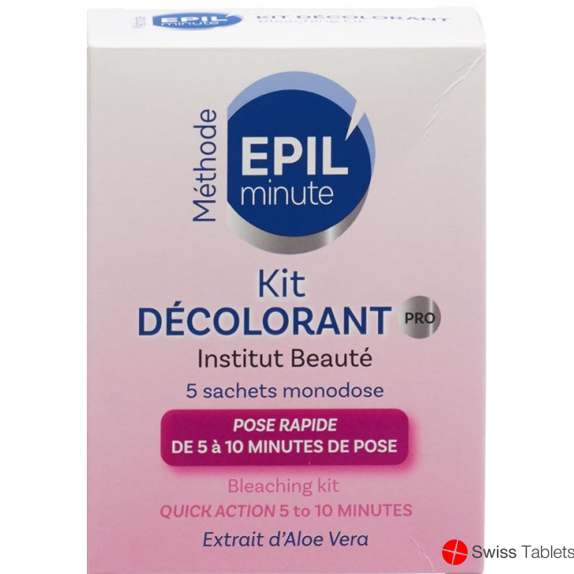 Skin'minute Epil'minute Kit Decolorant Beutel 5 Stück buy online