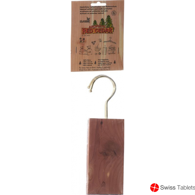 Rote Zeder Zedernholz Aufhänger 2 Stück buy online