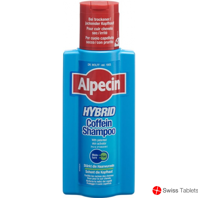 Alpecin Hybrid Coffein Shampoo D/i/f Flasche 250ml buy online