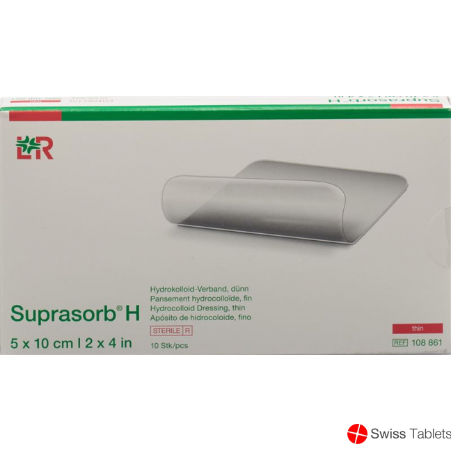 Suprasorb H Duenn 5x10cm 10 Stück buy online