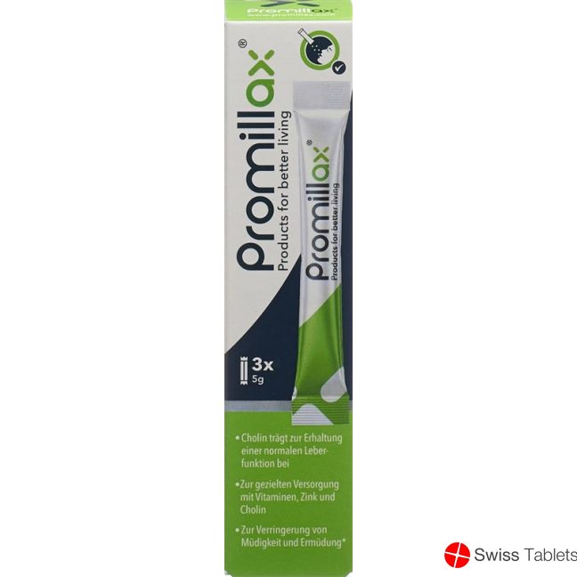 Promillax Pulver 3 Beutel 5g buy online