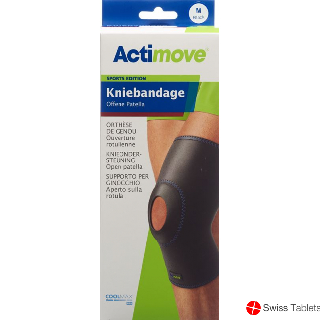 Actimove Sport Knee Support M Open Patella buy online