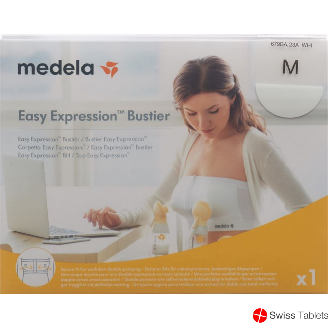 Medela Easy Expression Bustier M White buy online