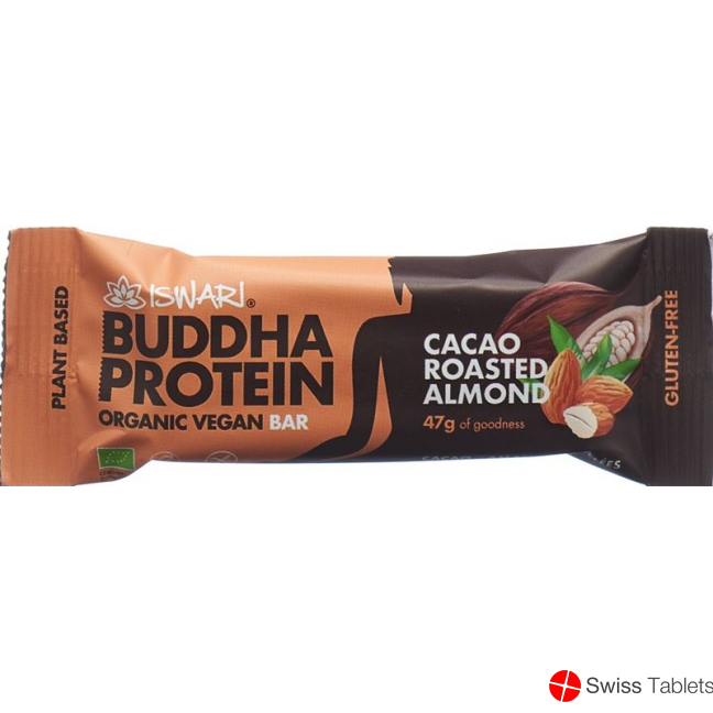 Iswari Energy Bar Kakao&erdnuesse Bio 47g buy online