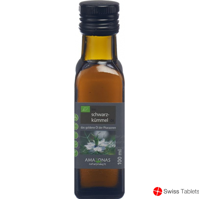 AMAZON black cumin oil 100% pure cold pressed Egypt Fl 100 ml