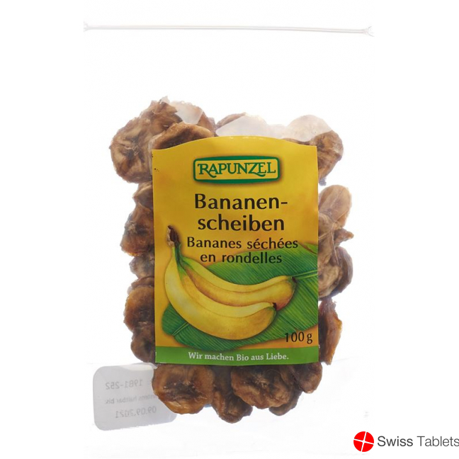 Rapunzel Bananen-Scheiben Getrocknet Beutel 100g buy online