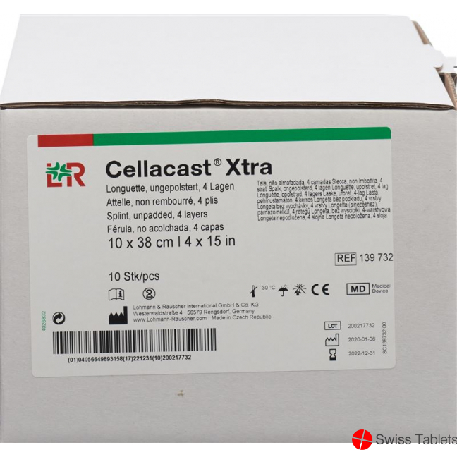 Cellacast Xtra Long 10cmx38cm Fertigab Ugp 10 Stück buy online