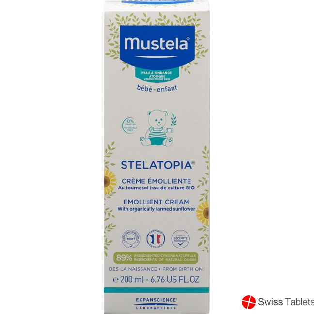Mustela Stelatopia Creme Atopische Haut 200ml buy online