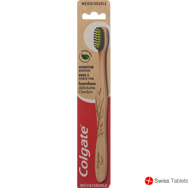 Colgate Bamboo Activated Charcoal Toothbrush buy online