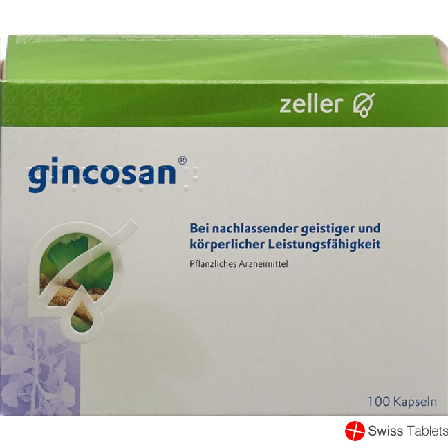 Gincosan Kaps 100 pcs
