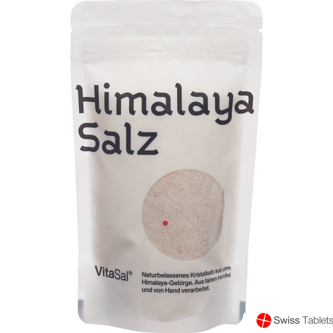 Vitasal Kristallsalz Himalaya Fein Pe Beutel 150g buy online