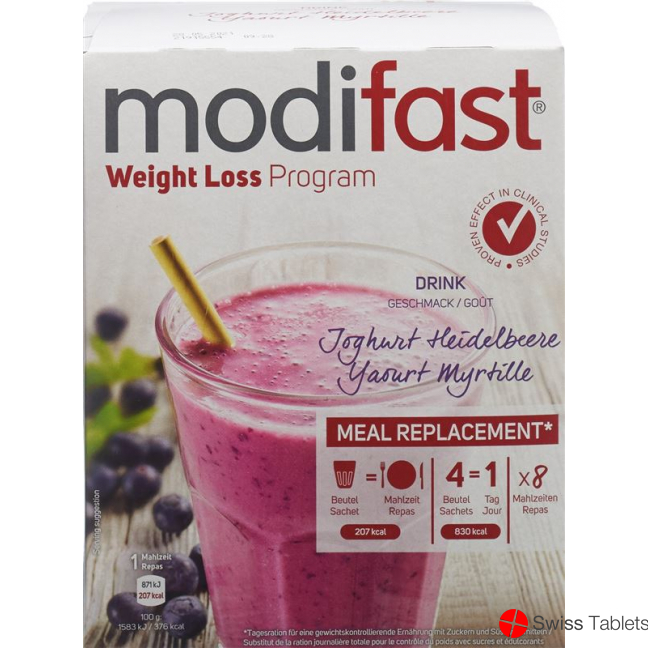 Modifast Programm Drink Berry 8x 55g buy online