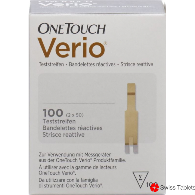 One Touch Verio test strips 2 x 50 pcs