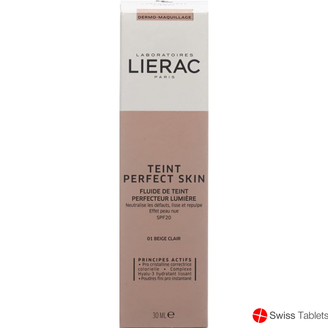 Lierac Teint Perfect 01 Clair Tube 40ml buy online