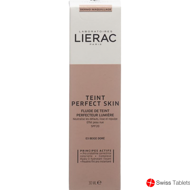 Lierac Teint Perfect 03 Dore Tube 40ml buy online