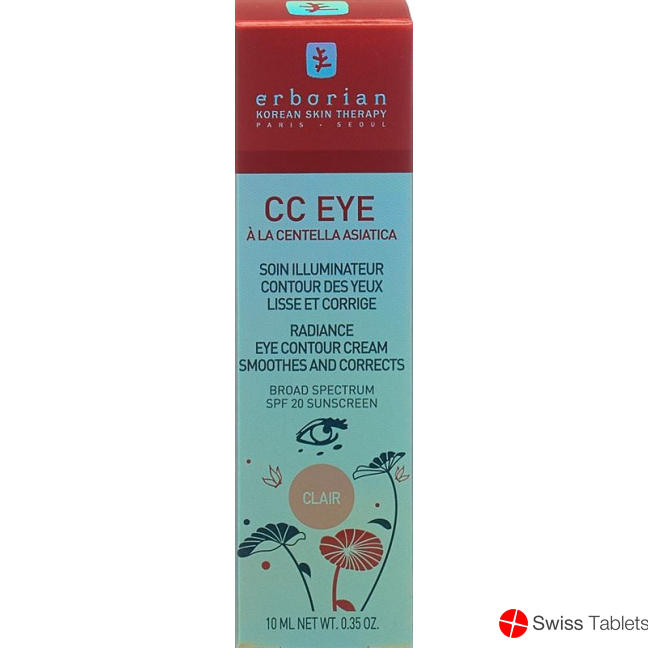 Erborian Korean Ther Cc Eye Clair 10ml buy online