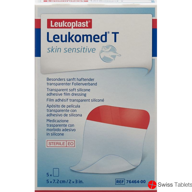 Leukomed T Skin Sensitive 5x7.5cm 5 pieces buy online