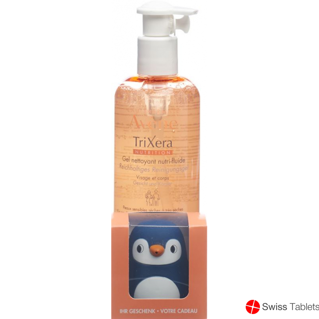 Avène Trixera Reinigungsfluid + Badespielze 400ml buy online